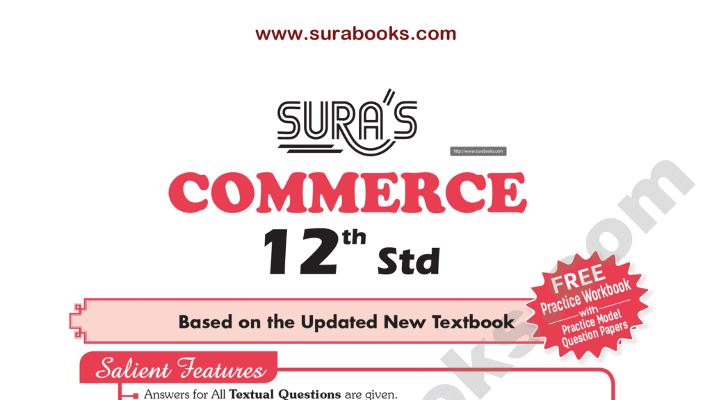 12th Std Commerce Sura Guide New Edition English Medium 2025 - 2026 ...