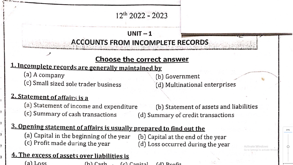 Premier Guide For 12th Accountancy
